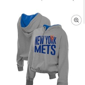 New York Mets Gray Hoodie